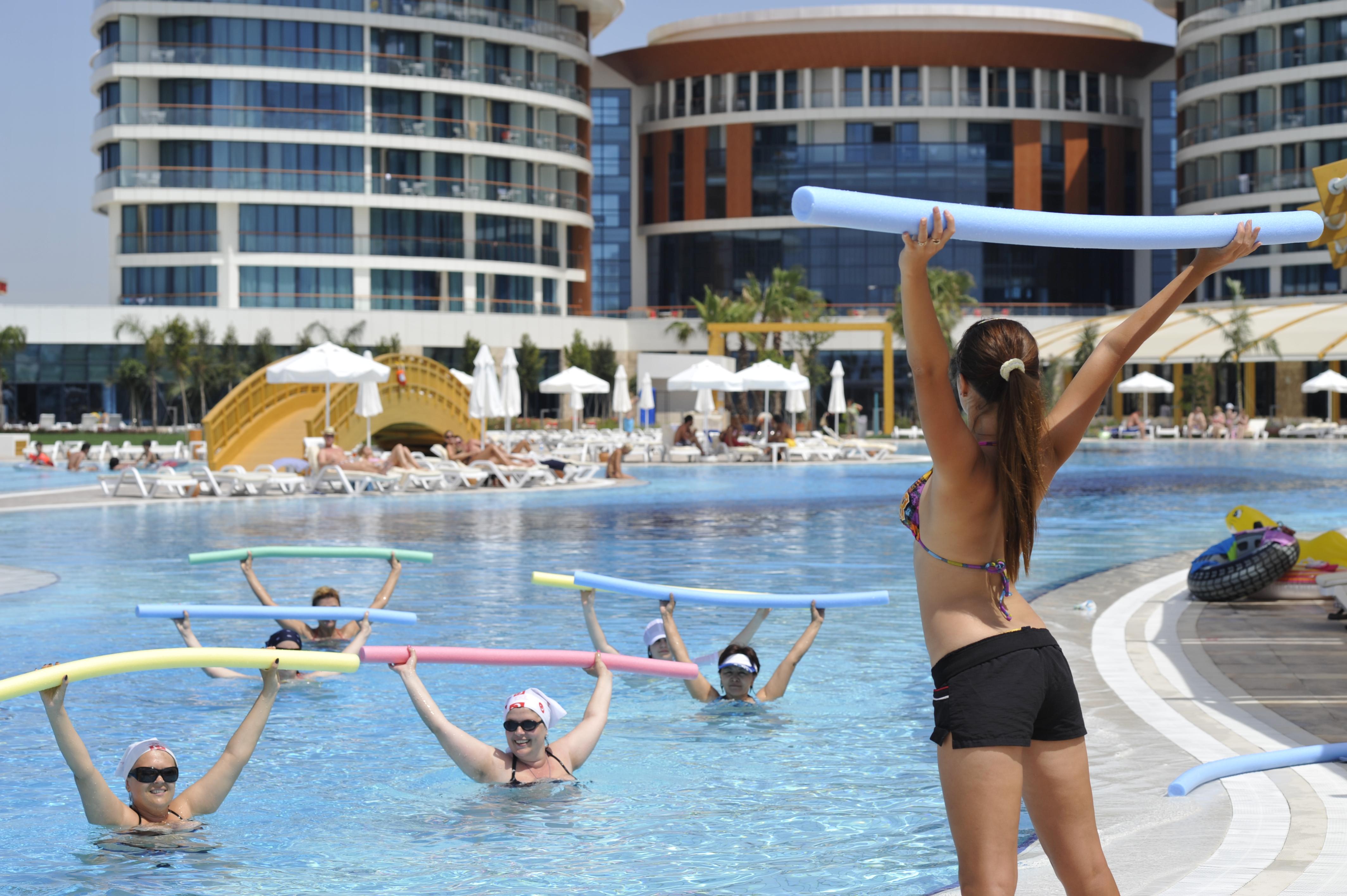 Baia Lara Hotel Анталья Экстерьер фото Aqua Aerobics